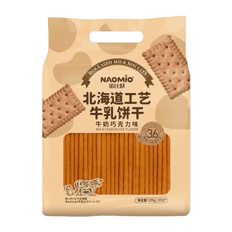 ミルクチョコレート味のミルクビスケット ミルクチョコレート味のミルクビスケット