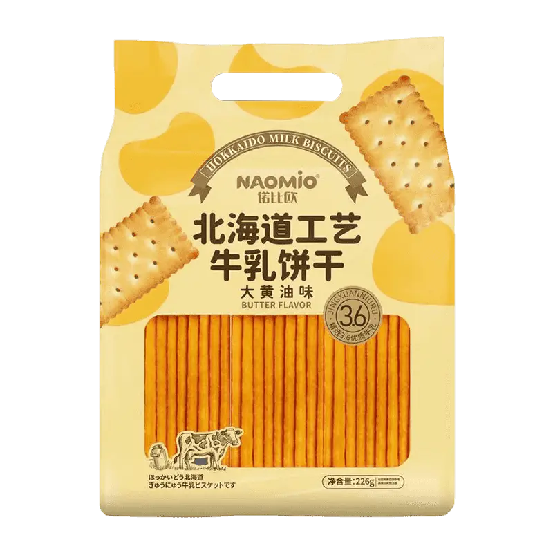 バター風味のミルクビスケット バター風味のミルクビスケット
